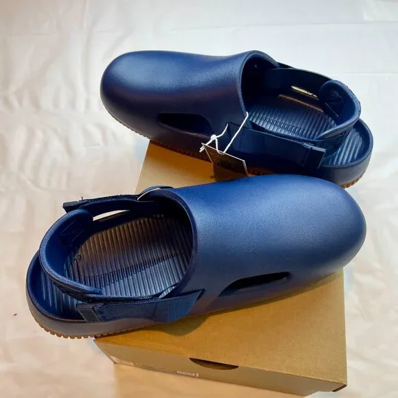 NWT Nike Calm Navy Men's Mule Size 10 - Picture 3 of 6